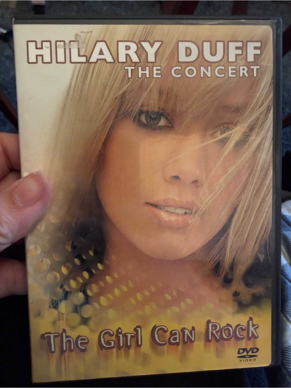 Hilary Duff The concert, The Girl Can Rock DVD (used)